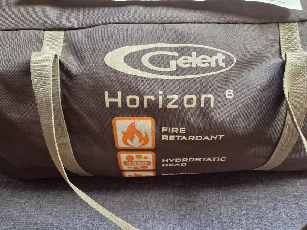 Gelert Horizon 6 tunneltent - Ruime 6-persoons tent, Caravans en Kamperen, Tenten, Ophalen of Verzenden, Gebruikt, Meer dan 6