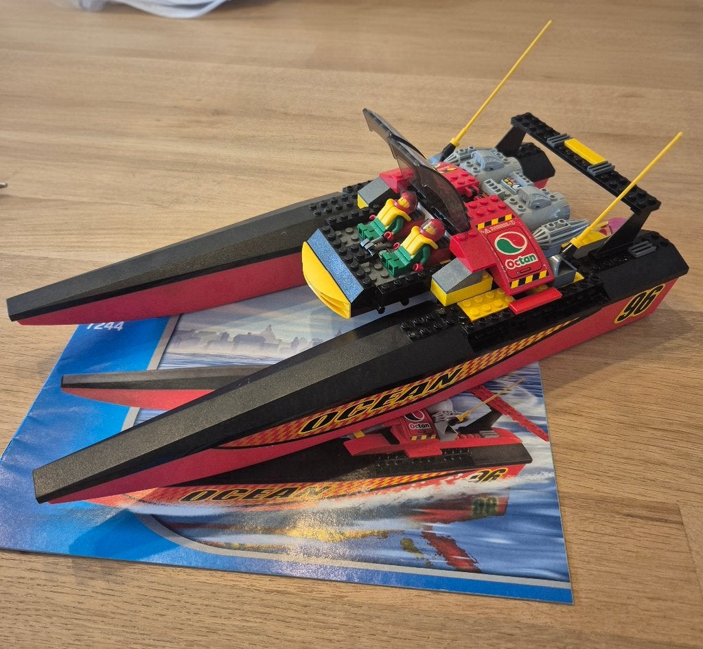 LEGO 7244 Speedboat, Ophalen of Verzenden, Gebruikt
