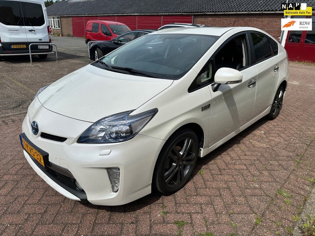 Toyota Prius 1.8 Plug-in Dynamic Business LEER NAVI CAMERA D, Euro 5, Gebruikt, Zwart, Prius