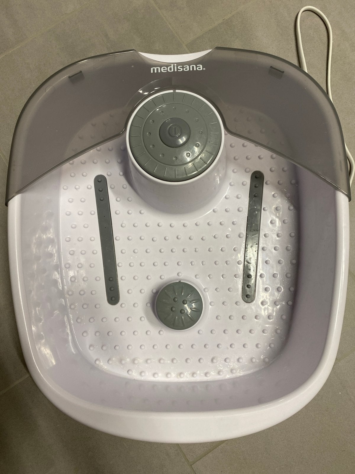 Medisana Voetenbad met Massagefunctie (bubbels), Witgoed en Apparatuur, Persoonlijke-verzorgingsapparatuur, Ophalen, Zo goed als nieuw