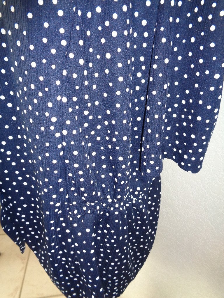 maat 48 oksel tot oksel 64 cm-in taille losse  elastiek, Ophalen of Verzenden, Zo goed als nieuw, Maat 46/48 (XL) of groter, Blauw
