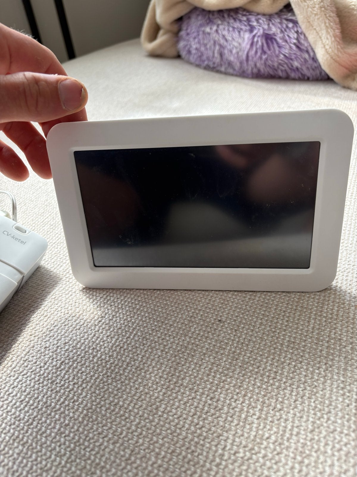 Gerootte Toon thermostaat met zonnepanelen meter, Doe-het-zelf en Verbouw, Ophalen of Verzenden, Slimme thermostaat, Gebruikt