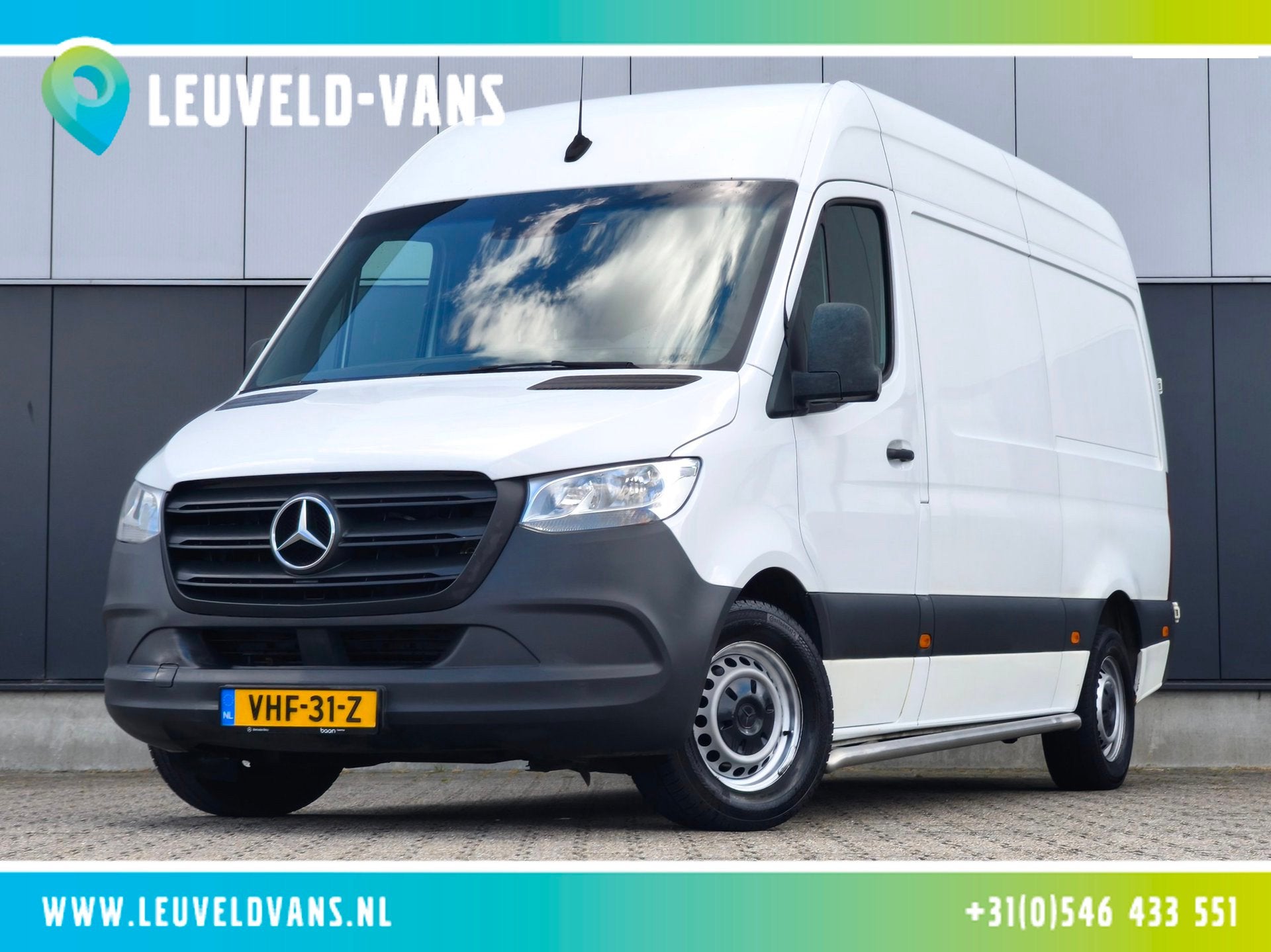 Mercedes-Benz Sprinter 316 RWD AUTOMAAT 3500KG TREKHAAK L2H2, Auto's, Gebruikt, 4 cilinders, Mercedes-Benz, Bedrijf