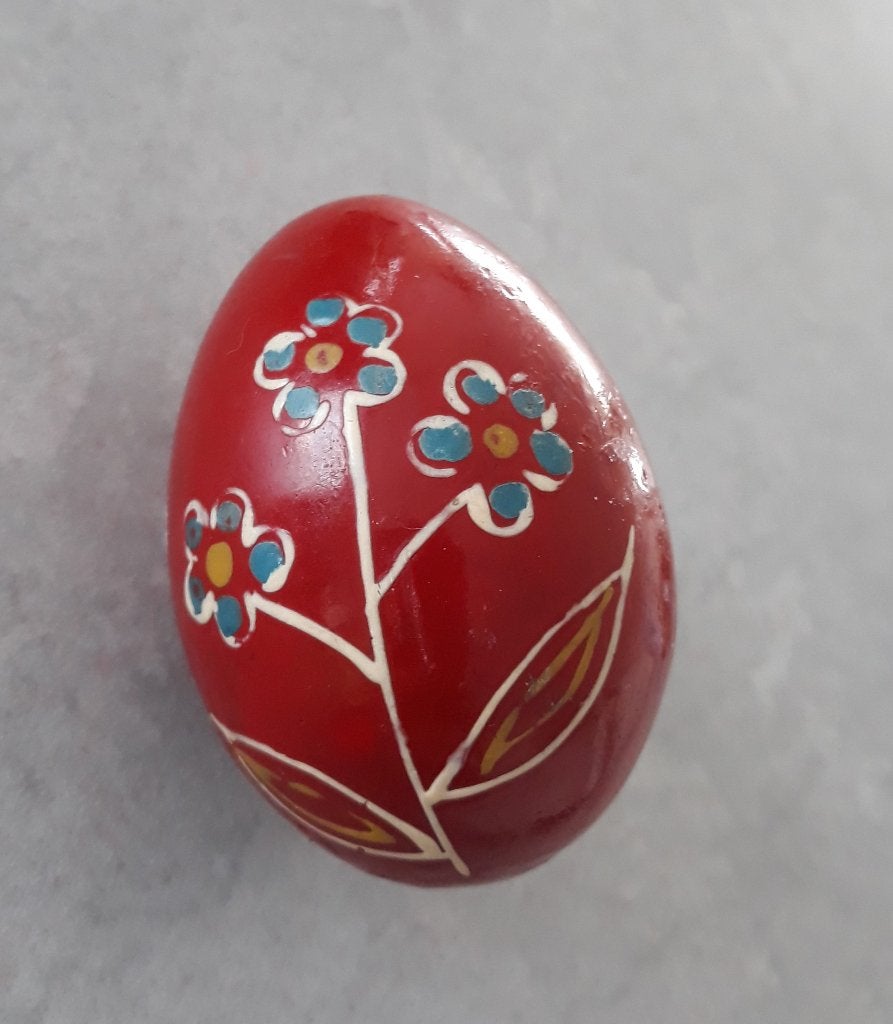 Mooi beschilderd ei, Antiek en Kunst, Curiosa en Brocante, Ophalen of Verzenden