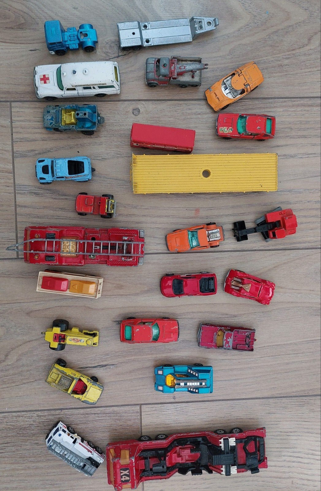 22 matchbox voertuigen jaren 60-90!, Ophalen of Verzenden