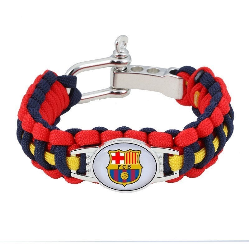 Uniek mooie Socios Paracord armband van FC BARCELONA € 9,95, Verzenden, Nieuw, Buitenlandse clubs