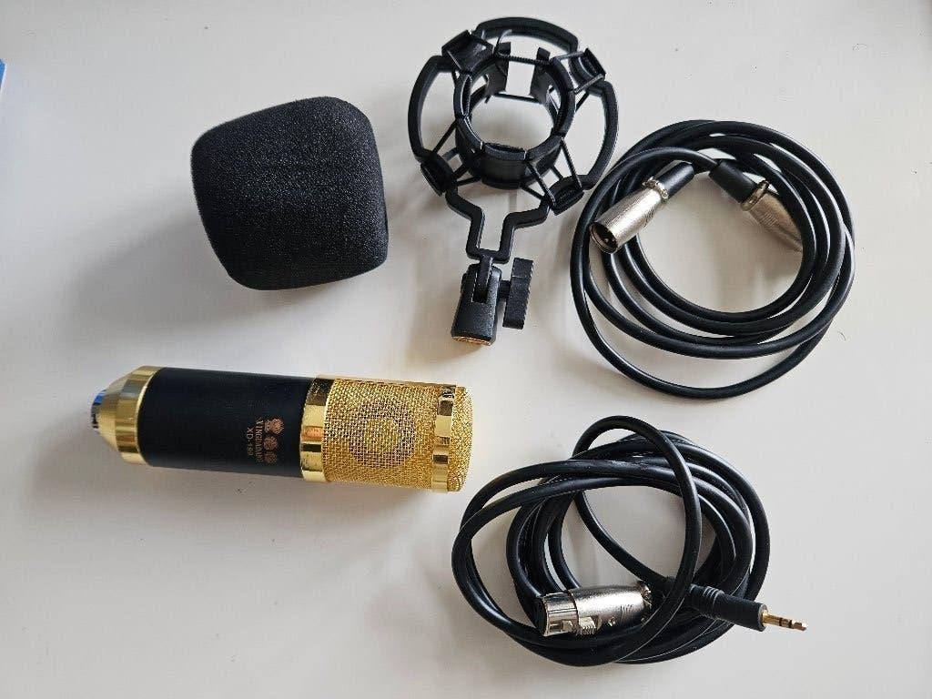 condensatormicrofoon xd-199 xingdadang, Muziek en Instrumenten, Microfoons, Ophalen, Nieuw, Studiomicrofoon