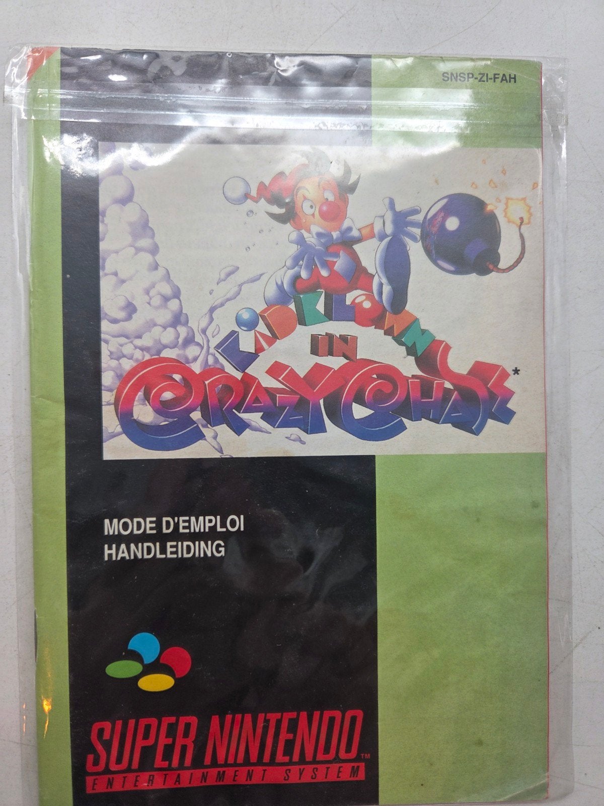 Claymates Handleiding Super Nintendo SNES, Nintendo, Gebruikt, 1 speler, Onbekend
