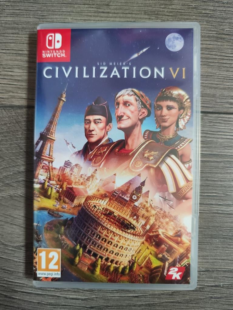 Sid Meier's Civilization VI (Nintendo Switch), Online, 1 speler, Ophalen of Verzenden, Zo goed als nieuw