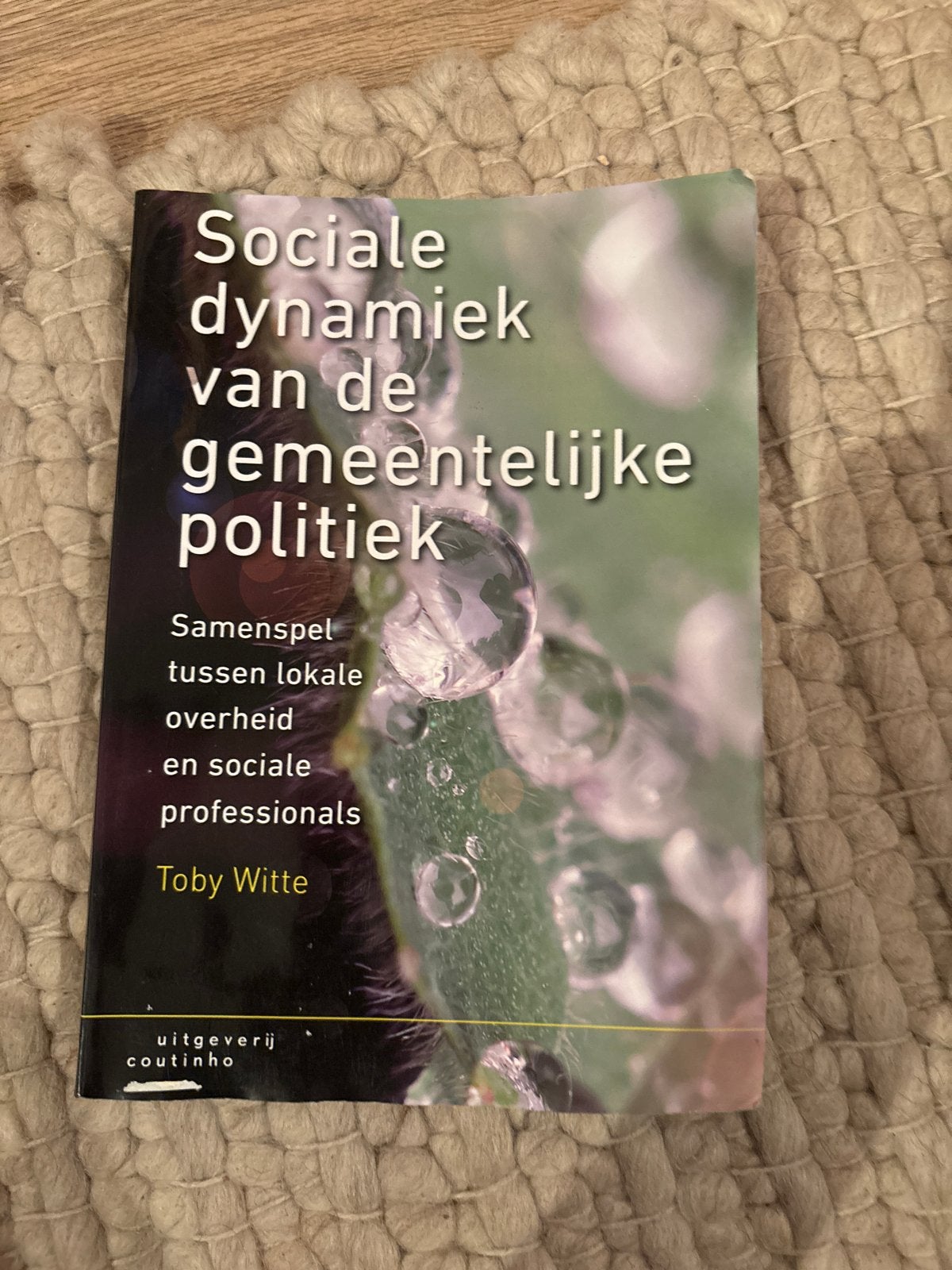Sociale dynamiek van de gemeentelijke politiek, Boeken, Ophalen of Verzenden, Gelezen, Politiek en Staatkunde, Nederland