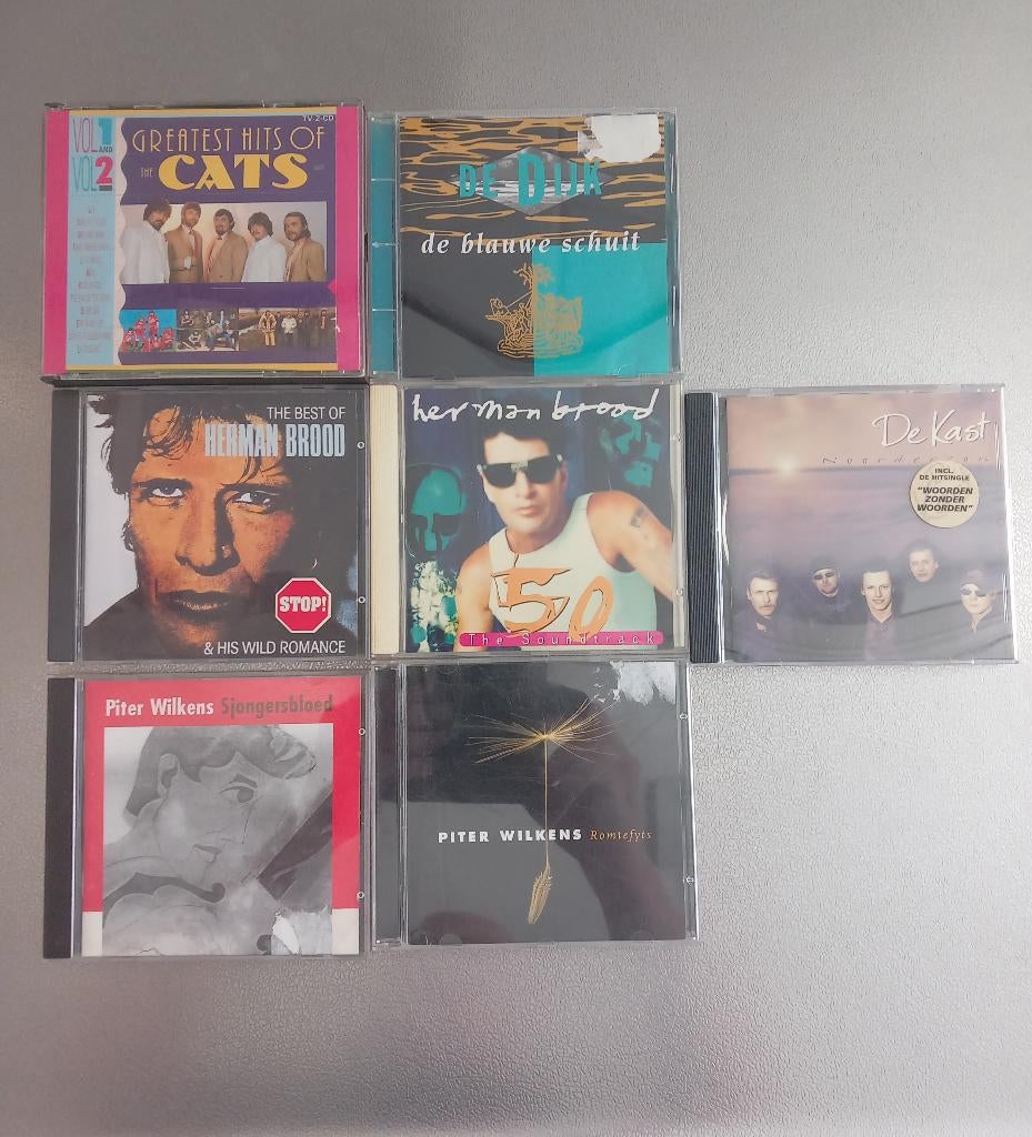 Cd "nederland".herman brood,de dijk,de kast, Ophalen, Gebruikt