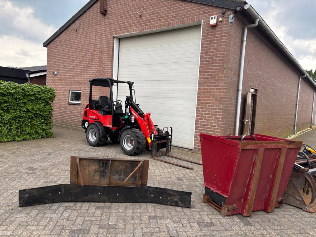Manitou MLA3-35H kniklader shovel 4 Aanbouwdelen! (bj 2020), Wiellader of Shovel