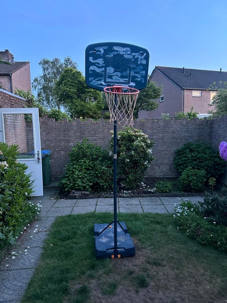 Basketbalset voor buiten - Gratis af te halen, Ophalen of Verzenden, Gebruikt, Ring, Bord of Paal