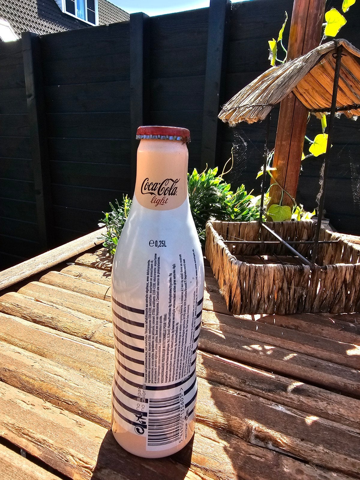 Coca-Cola Light Jean Paul Gaultier Flesje 0.25L, Verzamelen, Ophalen of Verzenden, Zo goed als nieuw