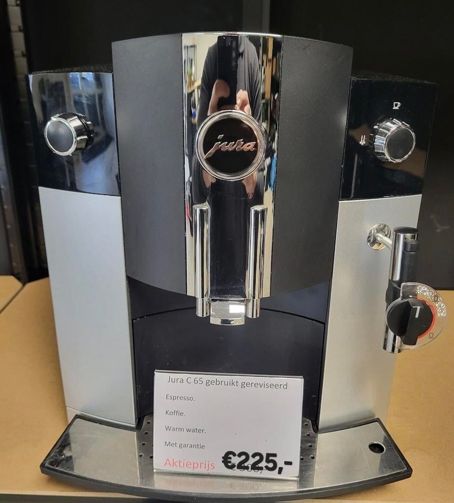 Jura C65 gereviseerd Aroma + €225,-, Witgoed en Apparatuur, Koffiezetapparaten, 10 kopjes of meer, Ophalen of Verzenden, Koffiemachine
