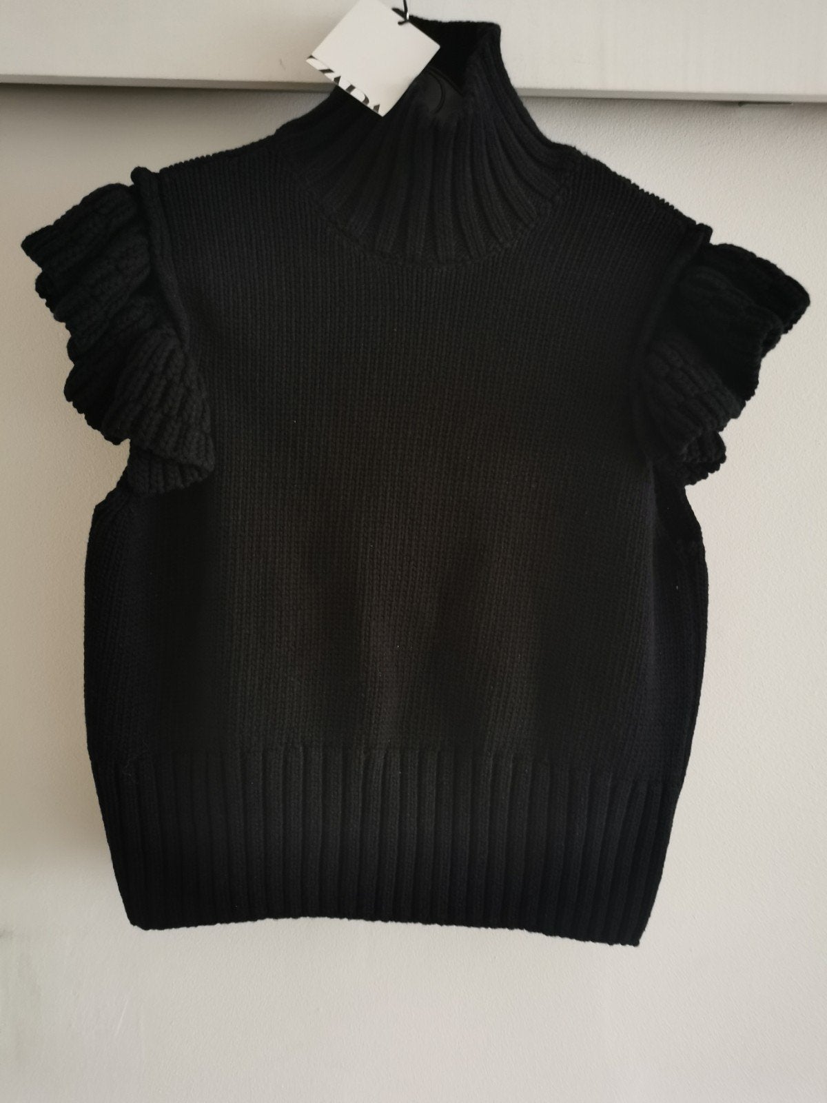 ZARA trui met volantmouwen mt. M, Maat 38/40 (M), Verzenden, Nieuw, Zara