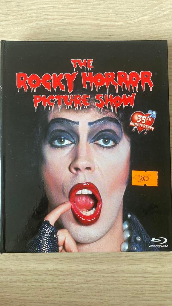 The rocky horror picture show blu ray digibook, Cd's en Dvd's, Ophalen of Verzenden, Zo goed als nieuw, Horror