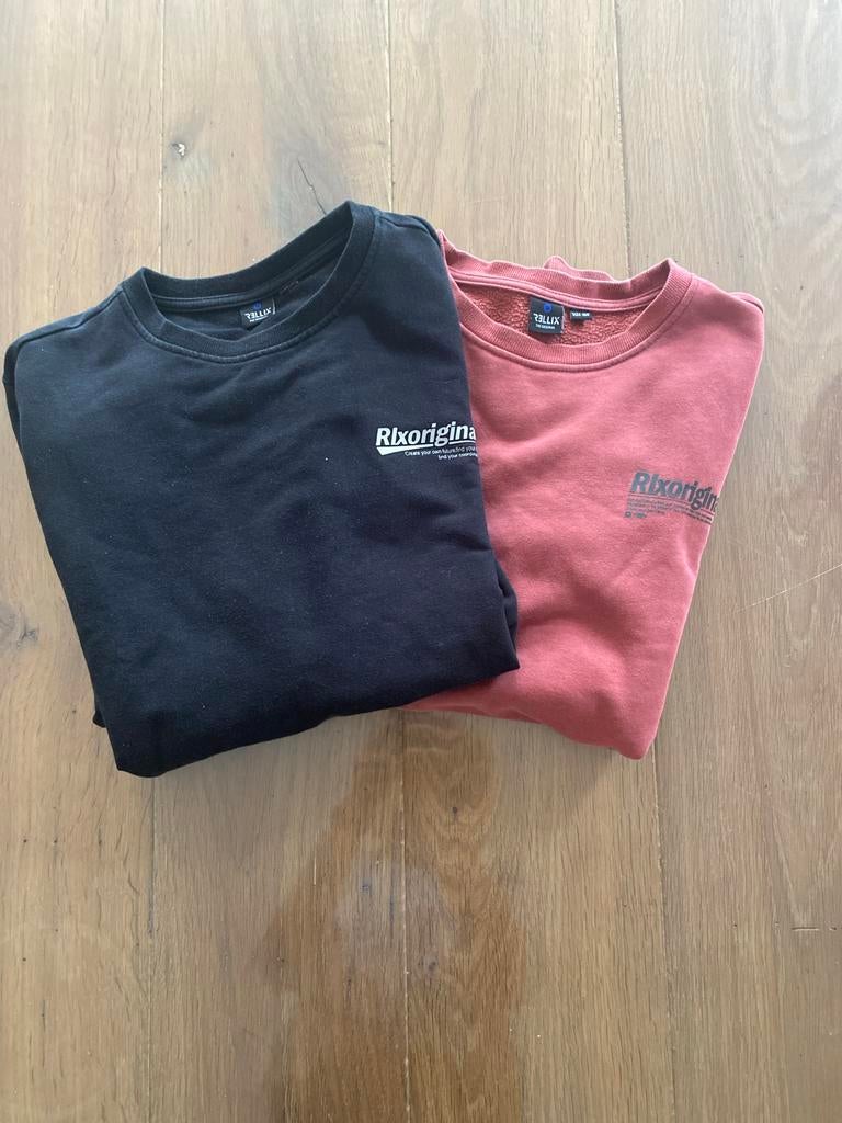 RLX Original Sweaters - Zwart & Roestbruin (Maat M), Ophalen of Verzenden, Zo goed als nieuw, Jongen of Meisje, Trui of Vest