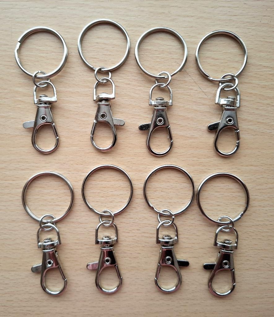 8 winkelwagenmuntje ringen, Ophalen of Verzenden