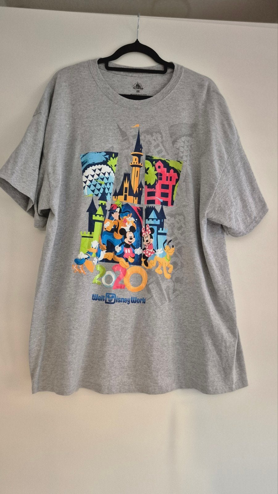 Walt Disney World 2020 Park Exclusive T-shirt, Maat 56/58 (XL), Ophalen of Verzenden, Zo goed als nieuw, Grijs