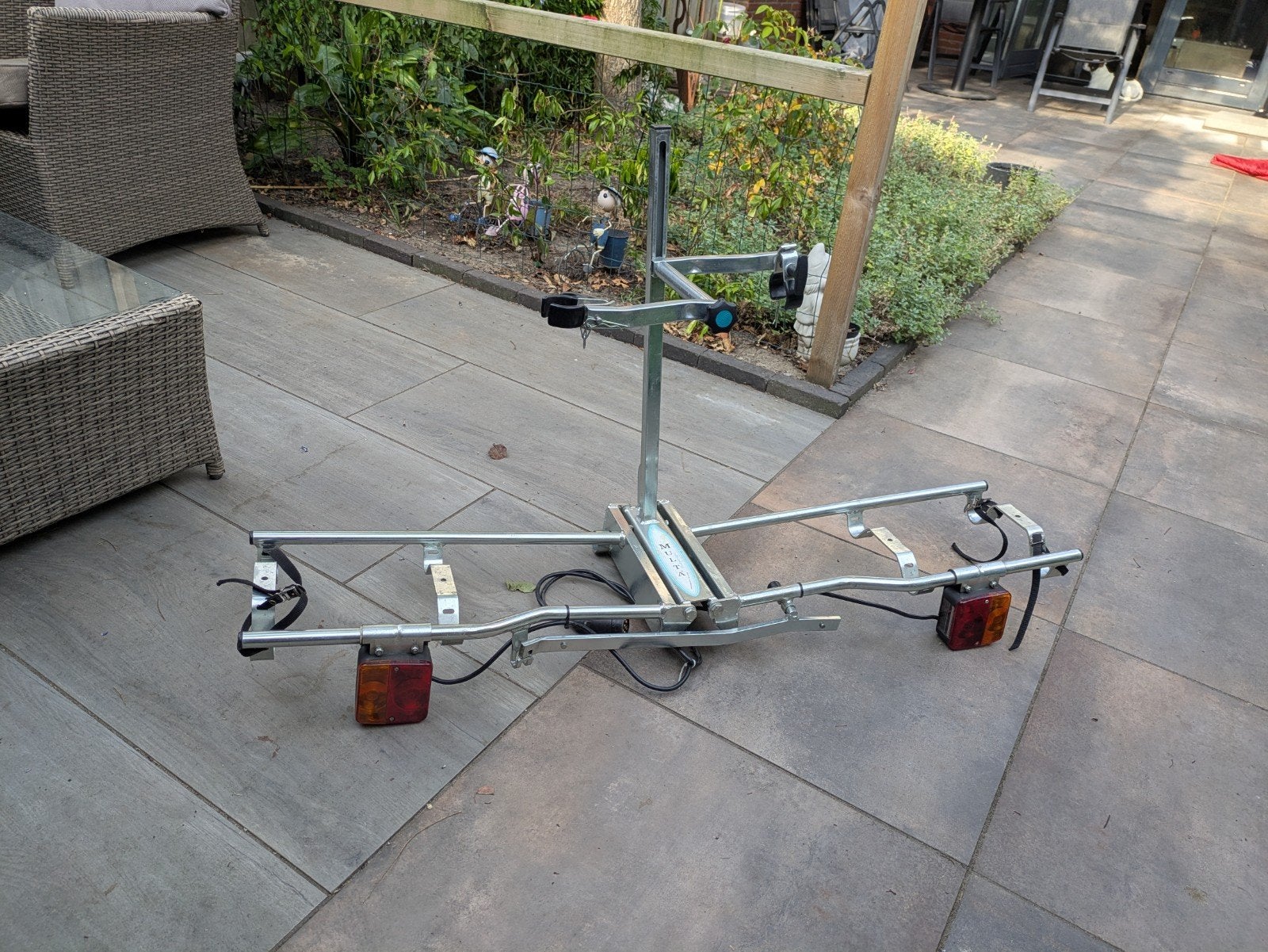 Multa Fietsendrager voor 2 fietsen - Trekhaakdrager, Auto diversen, Ophalen, 2 fietsen, Gebruikt, Trekhaakdrager