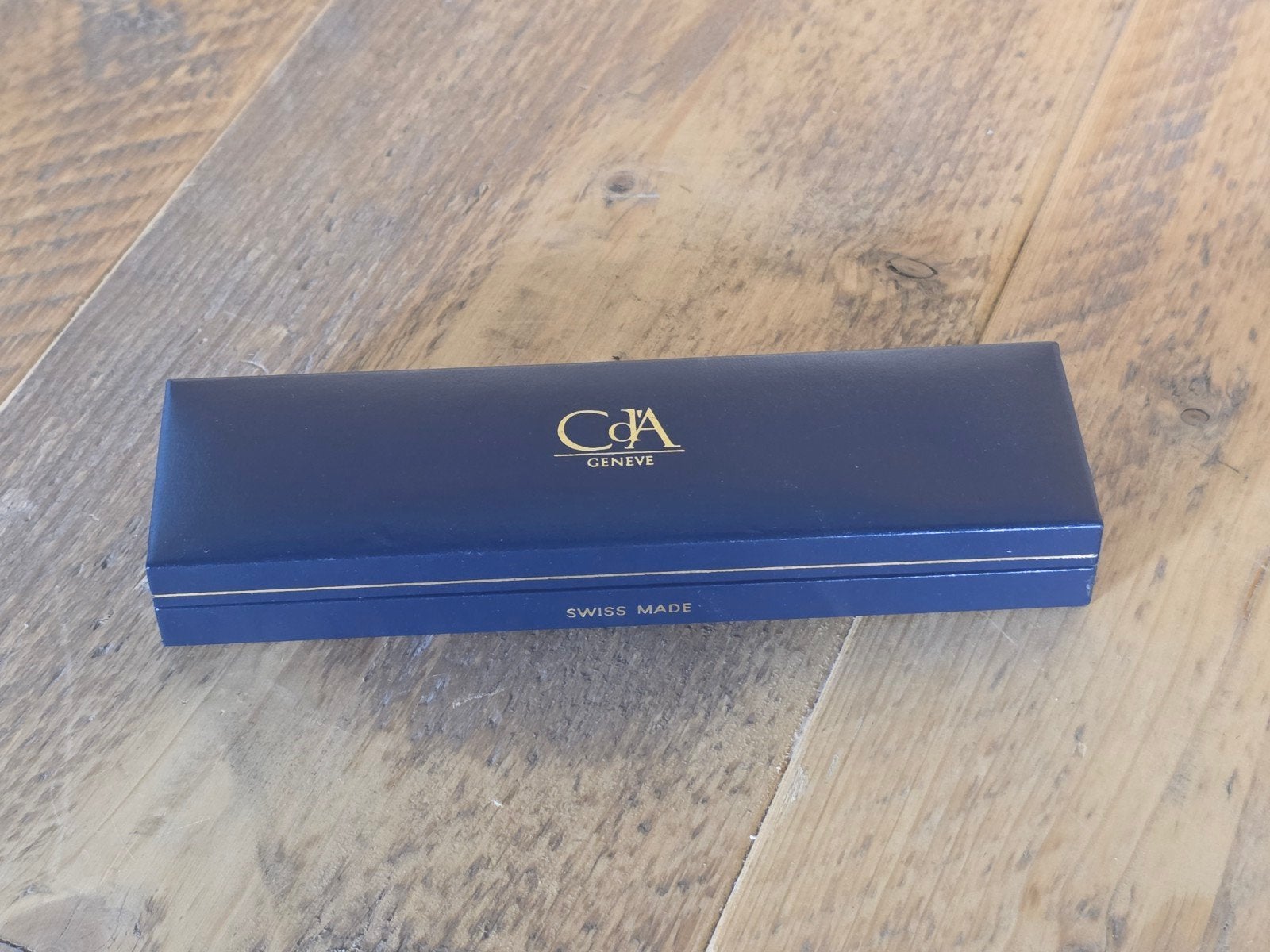 Vintage vergulde Caran d’Ache pen, Ophalen of Verzenden, ., ., .
