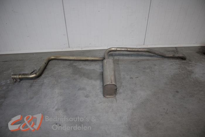 Uitlaat Middendemper van een Volkswagen Caddy, Gebruikt, -, Volkswagen, -