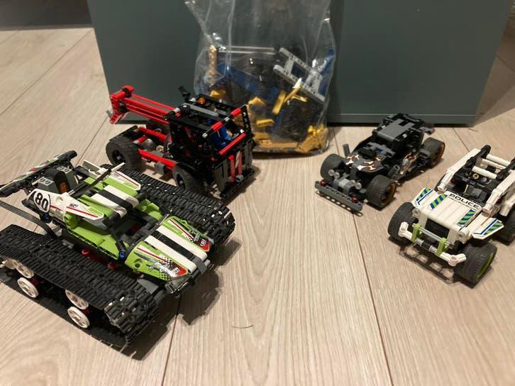 Lego Technic (rupsband wagen is los verkocht die dus niet), Lego, Ophalen of Verzenden, Zo goed als nieuw, Technic