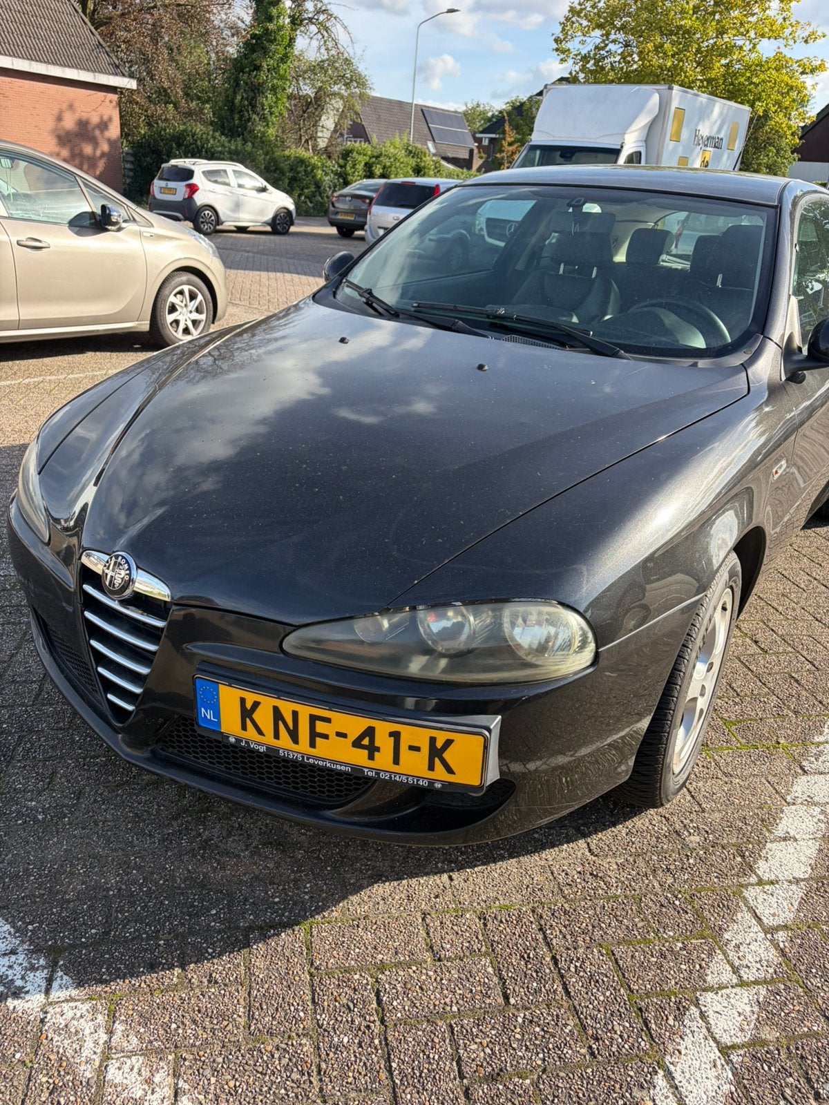 Alfa Romeo 147, Auto's, Voorwielaandrijving, Zwart, 4 cilinders, 400 kg
