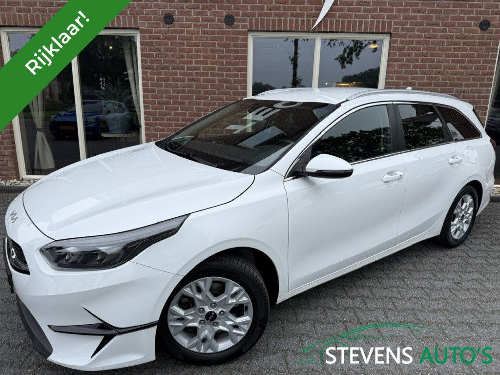 Kia Ceed Sportswagon 1.0 T-GDi DynPlusL. STOEL&STUUR VERW /, Stof, Gebruikt, Wit, Origineel Nederlands