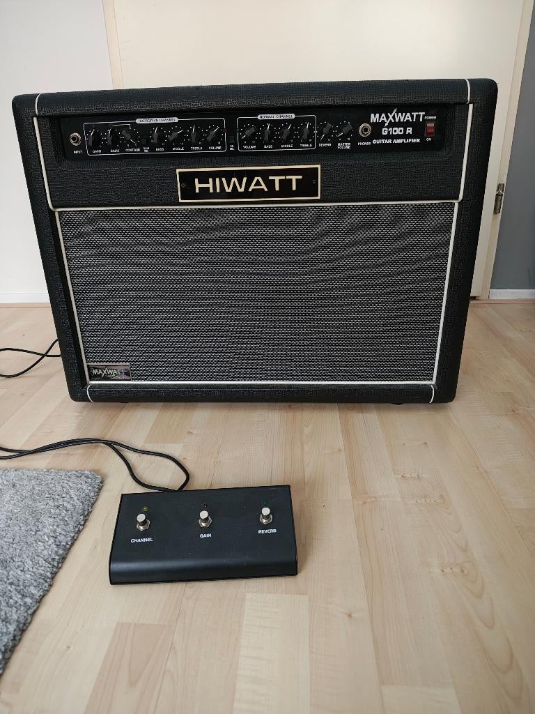 Hiwatt MaxWatt G100R, Ophalen, Gebruikt, Gitaar, 100 watt of meer