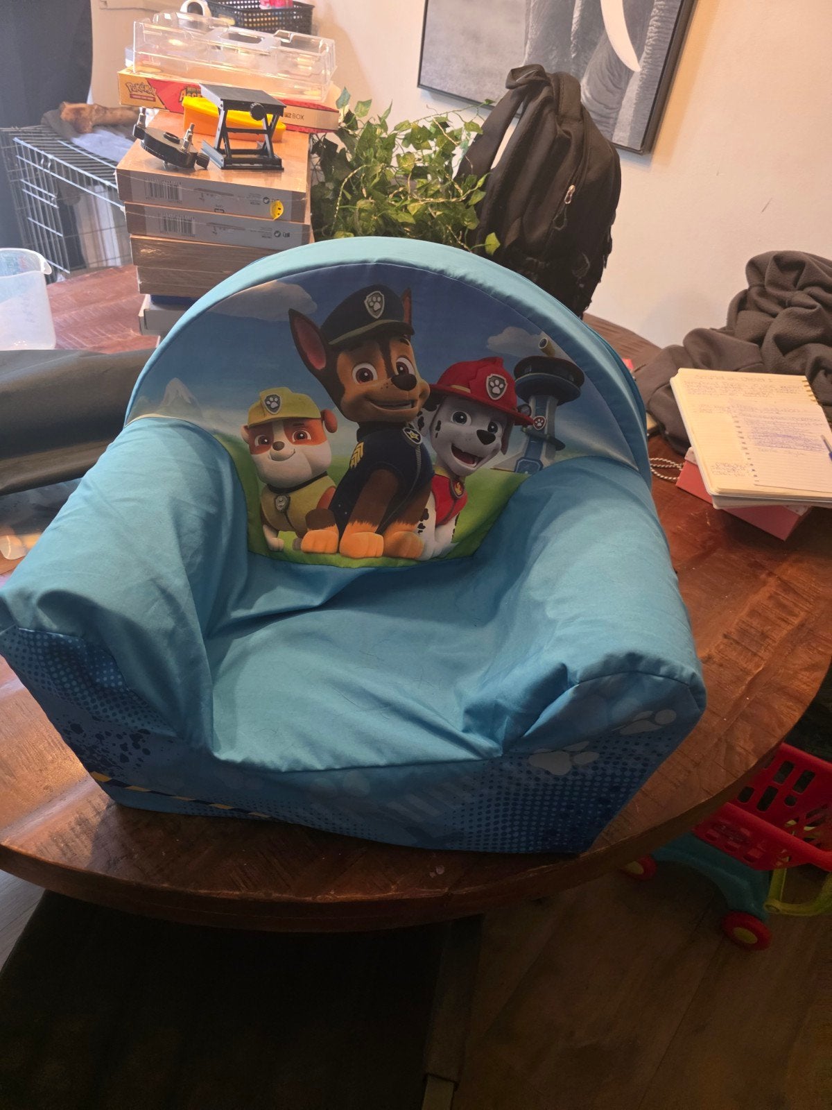 Paw Patrol kinderstoel - Zo goed als nieuw, Ophalen of Verzenden, Zo goed als nieuw, Stoel