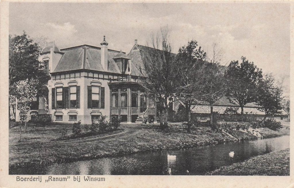 702-421-045 Boerderij Ranum Bij Winsum, Verzamelen, Verzenden, Voor 1920, Gelderland
