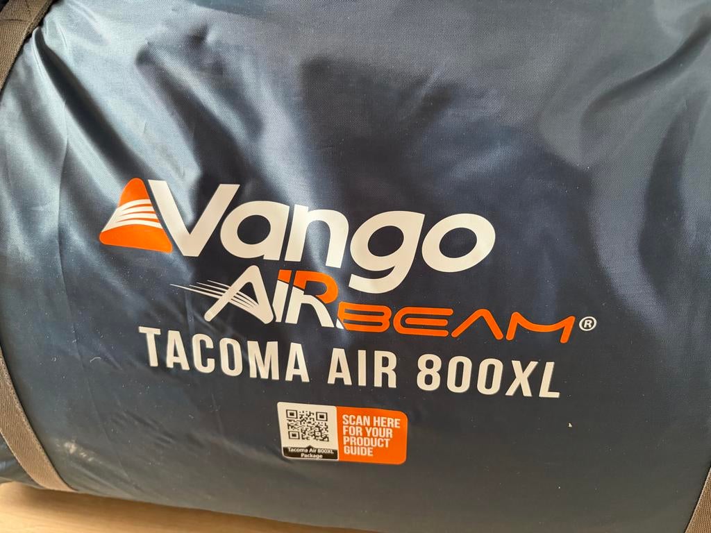 Vango Tacoma Air 800XL - Nieuw met zijluifel en tenttapijt, Caravans en Kamperen, Ophalen, Nieuw, Meer dan 6