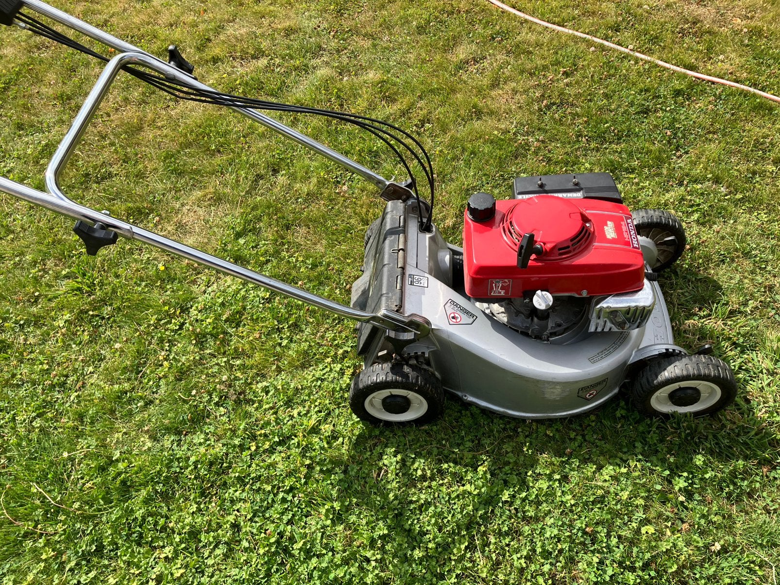 Benzinemaaier honda HR 194, Cirkelmaaier, Ophalen, Gebruikt