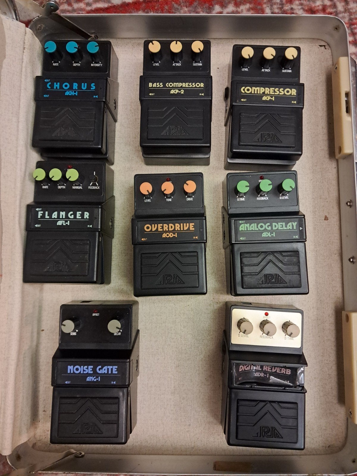 ARIA vintage effectpedalen, Muziek en Instrumenten, Ophalen of Verzenden, Gebruikt, Reverb