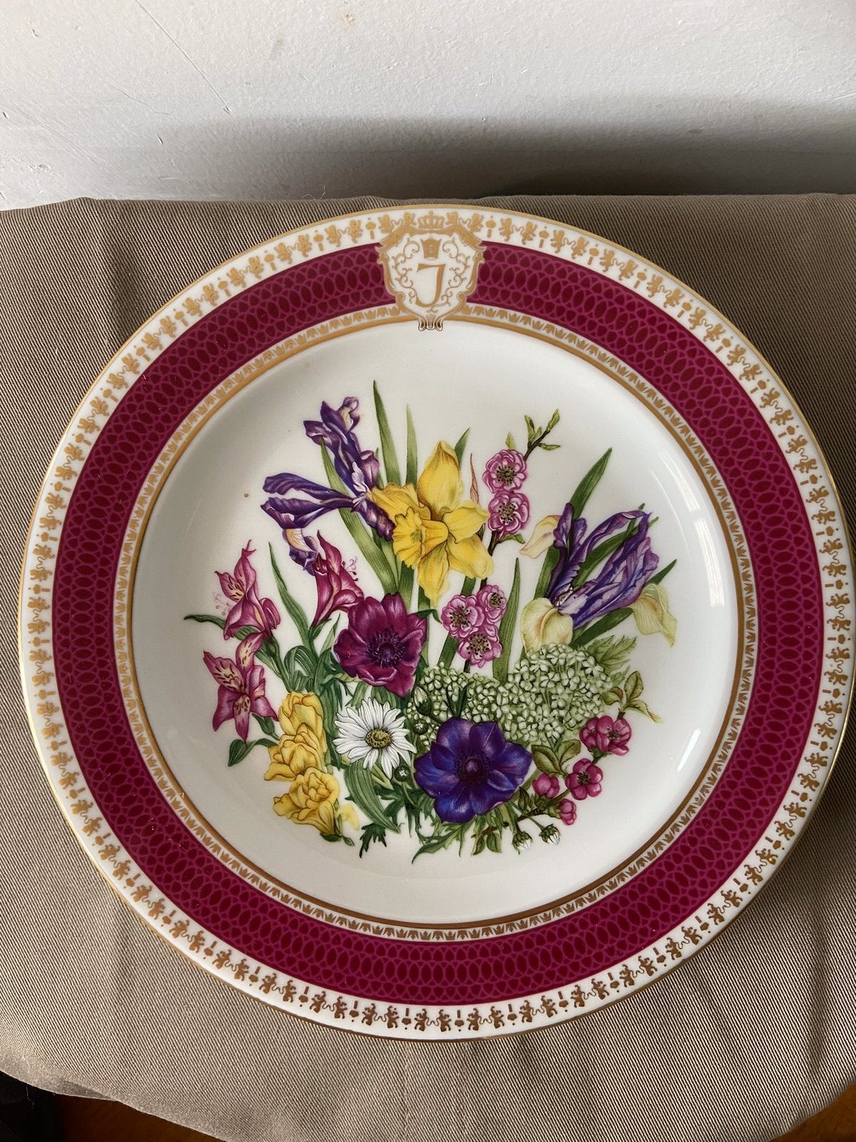 Koningin Juliana 75 jaar, herinneringsbord 1984, Antiek en Kunst, Antiek | Wandborden en Tegels, Ophalen of Verzenden