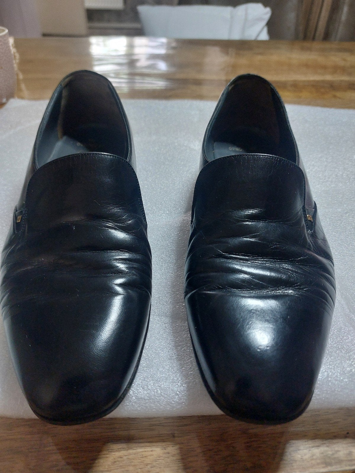 Bally Suisse zwarte loafers - Maat 9,5, Loafers, Bally Suisse, Zwart, Ophalen of Verzenden