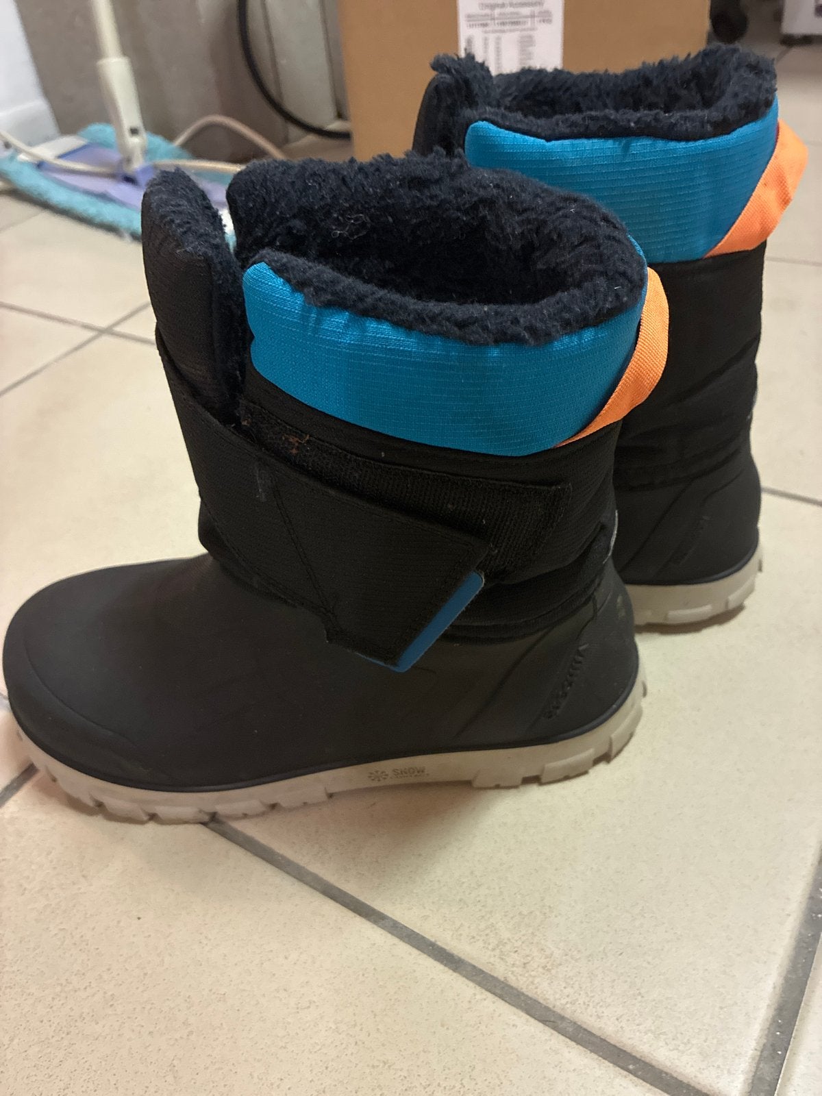 Decathlon SH500 X-WARM kinderlaarzen maat 38, Ophalen of Verzenden, Zo goed als nieuw, Jongen of Meisje, Laarzen