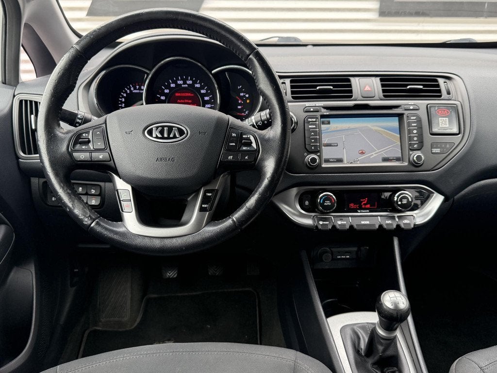 Kia Rio 1.2 CVVT Super Pack 1e Eigenaar|Navi|Clima|Cruise|PD, Auto's, Euro 5, 4 cilinders, Handgeschakeld, Rio
