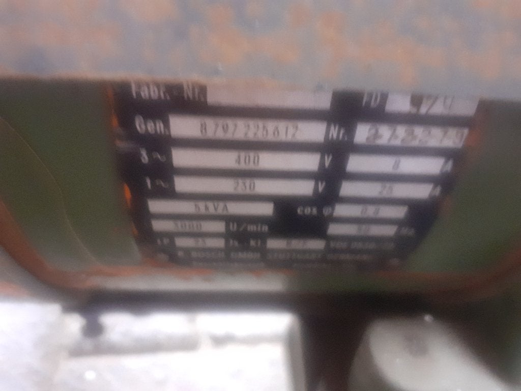 aggregaat, Ophalen, Gebruikt, 5 tot 10 kVA, Benzine