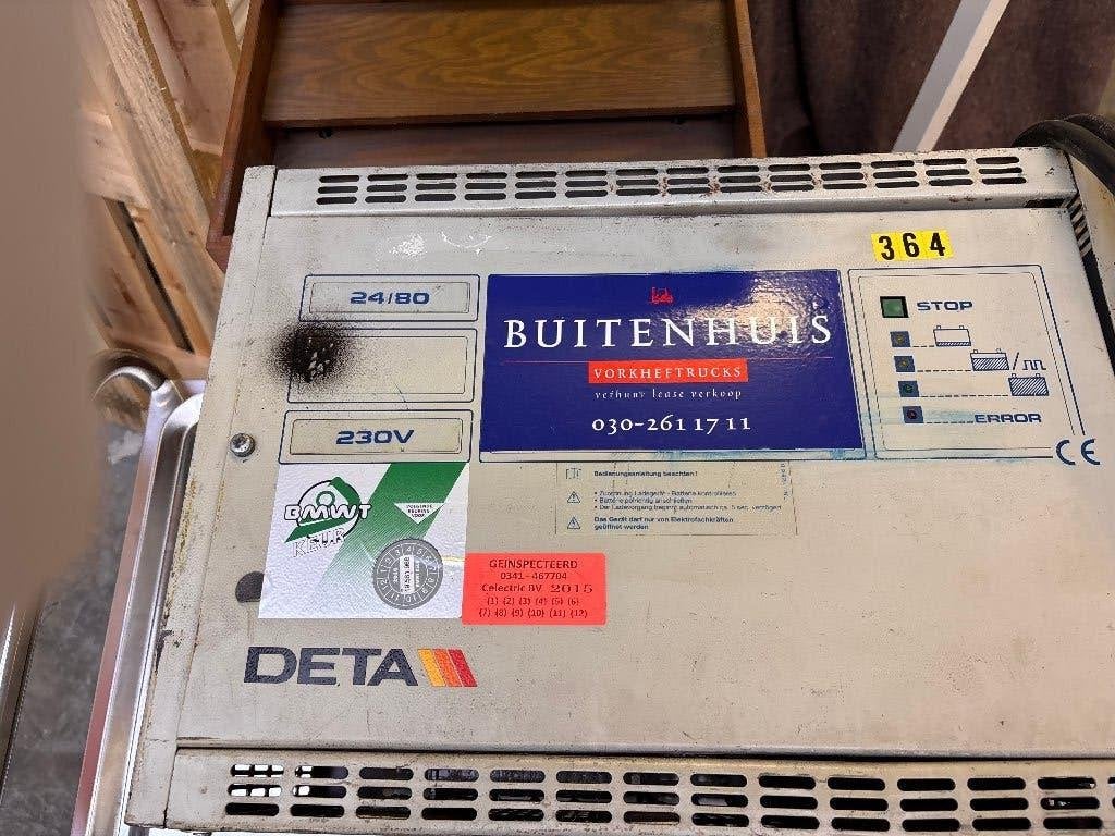 heftruck-acculader DETA, Gebruikt