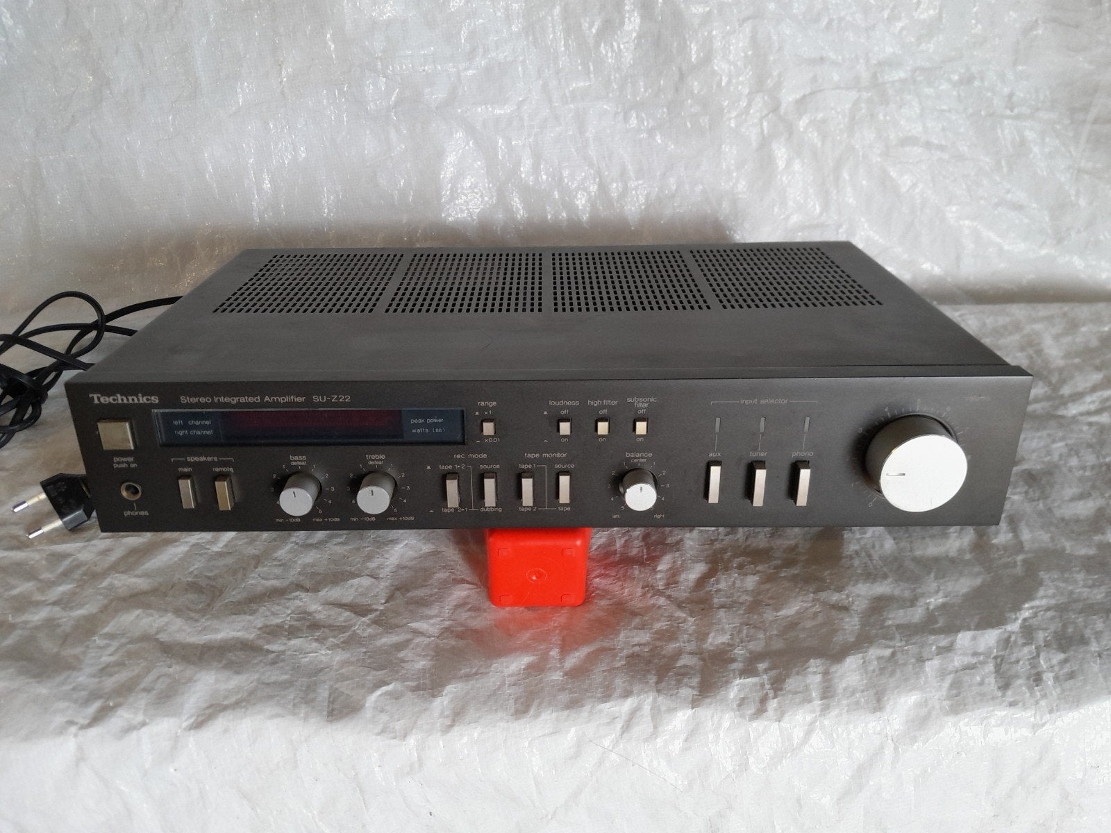 Technics SU-Z22 Stereo Geïntegreerde Versterker, Overige merken, Gebruikt, Ophalen of Verzenden, Minder dan 60 watt