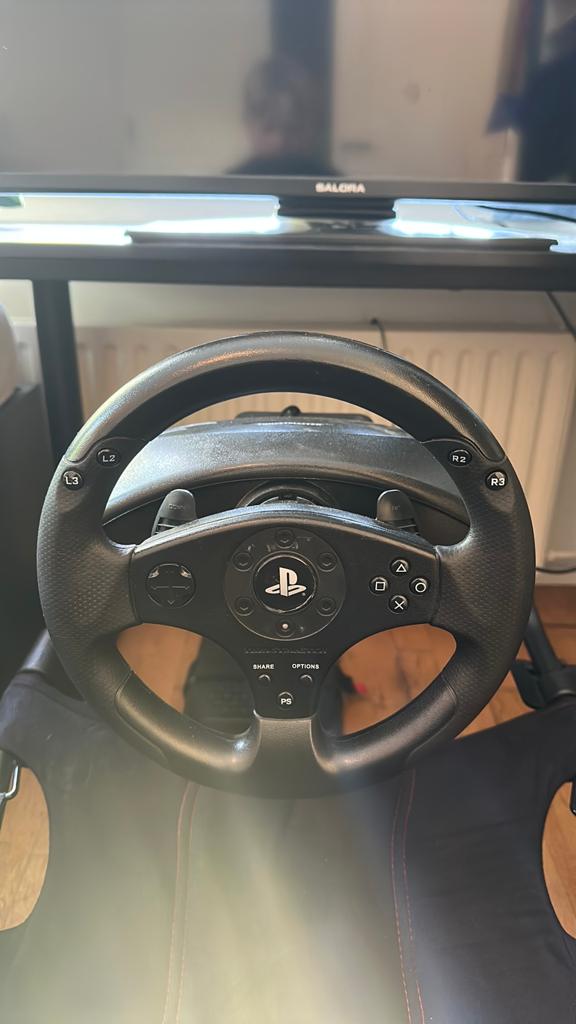 F1 stuur en pedalen thrustmaster, Spelcomputers en Games, Spelcomputers | Sony PlayStation Consoles | Accessoires, Ophalen of Verzenden