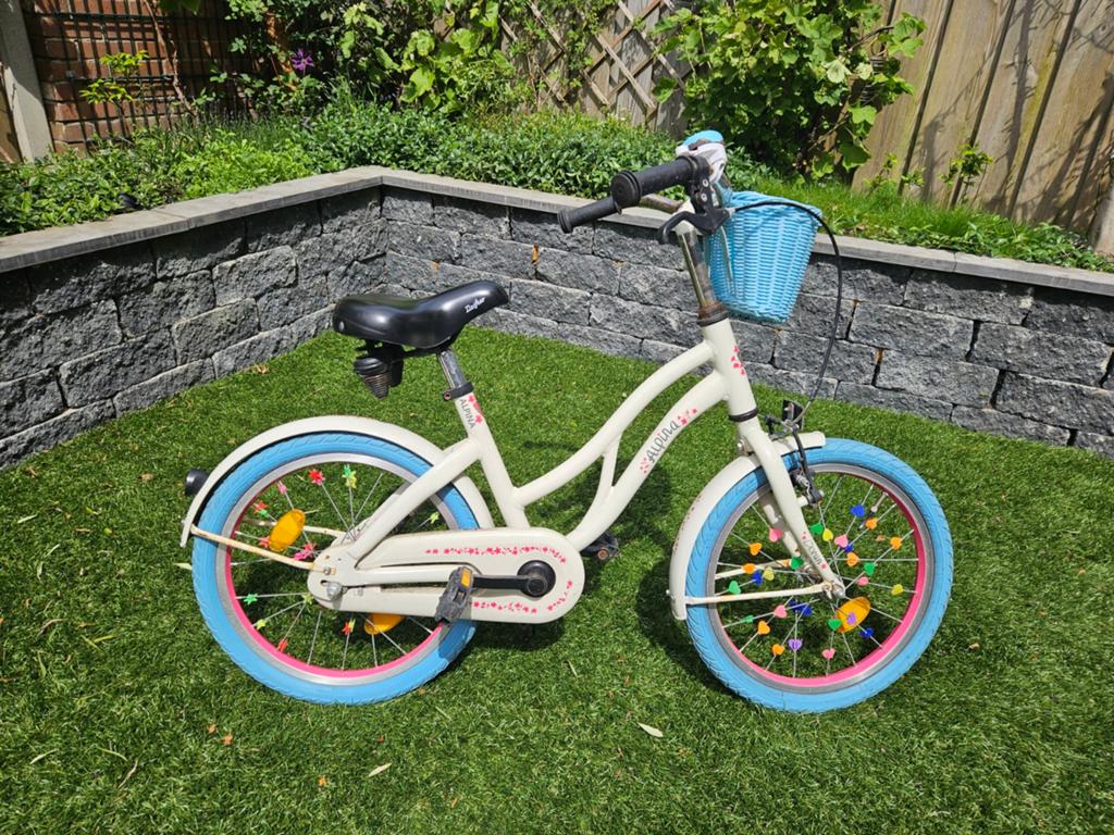 Kinderfiets Alpina 18 inch, Ophalen, Terugtraprem, Alpina ocean, 16 tot 20 inch