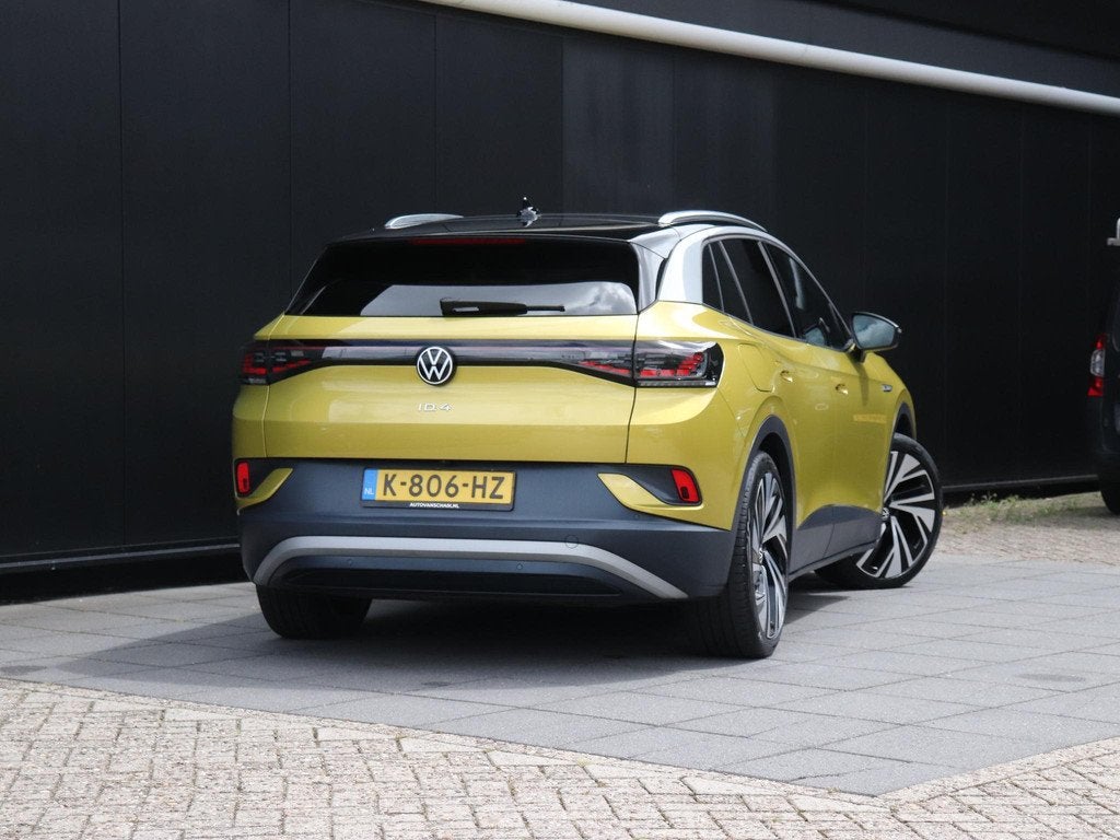 Volkswagen ID.4 Max 77 kWh | MEMORY | PANO | HEAD-UP | 360°, Auto's, Volkswagen, Automaat, Gebruikt, Grijs, 204 pk