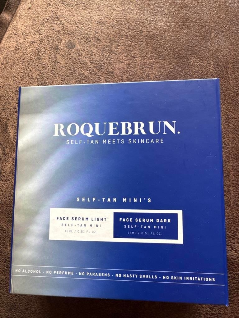 Roquebrun Self-Tan Mini's, Ophalen of Verzenden, Nieuw, Gehele gezicht, Verzorging