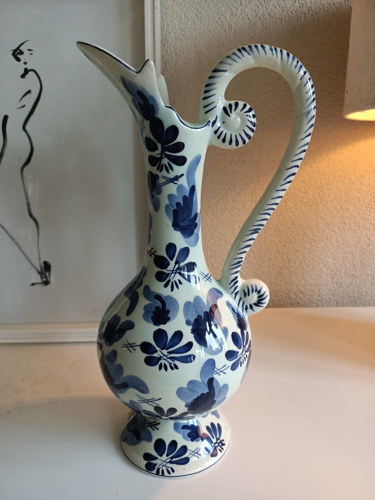 Delftsblauwe kan / karaf  | Hubert Bequet, model 934, Ophalen of Verzenden