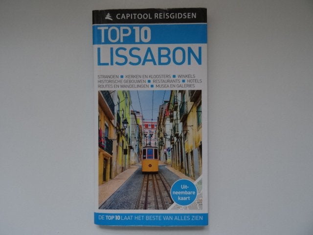 Lissabon Top 10 capitool reisgids / met plattegrond, Capitool, Europa, Nieuw, Ophalen of Verzenden
