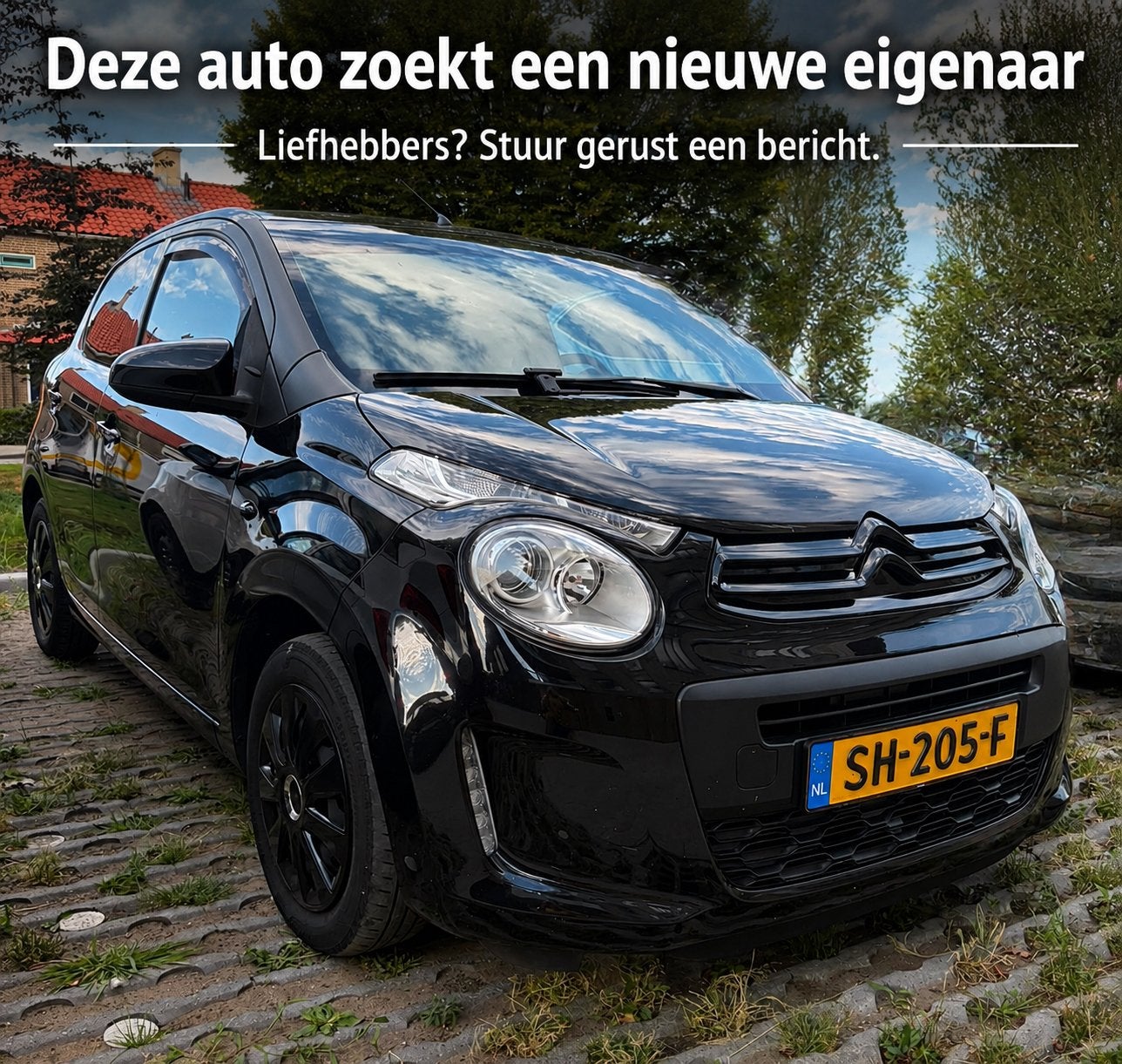 Citroën C1 1.0 VTi Airscape 68PK S&S 5D 2018 Zwart, Voorwielaandrijving, 4 stoelen, C1, Zwart